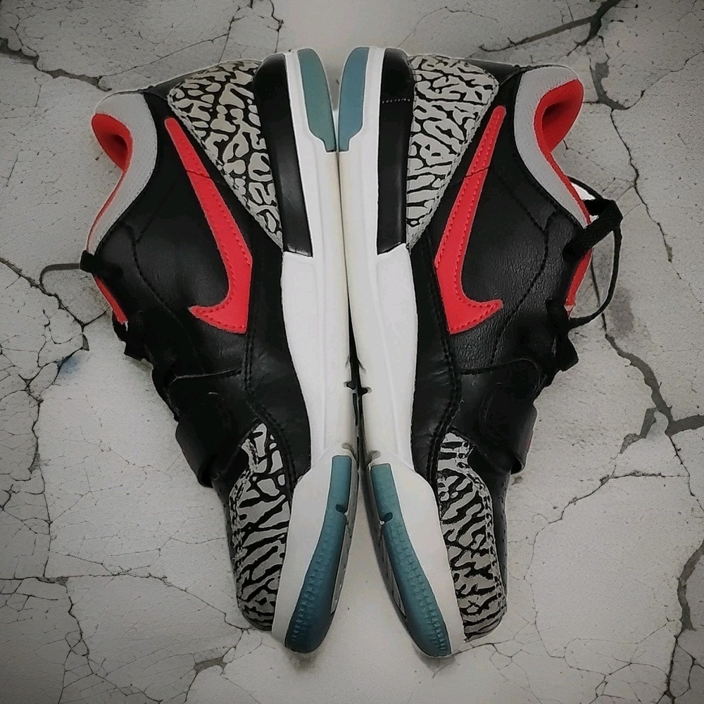 Nike Jordan Legacy 312 CD9055-004 "Chicago Flag" Lace Up Animal Print 2Y - Picture 4 of 6